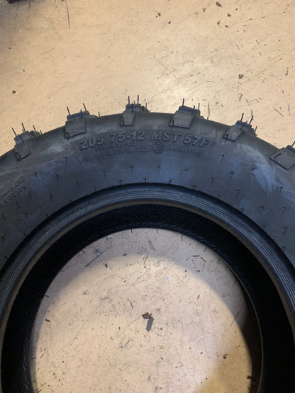CARLSTAR AT489 BSW AT 24 8 12 ATV/UTV TIRE 6P0819