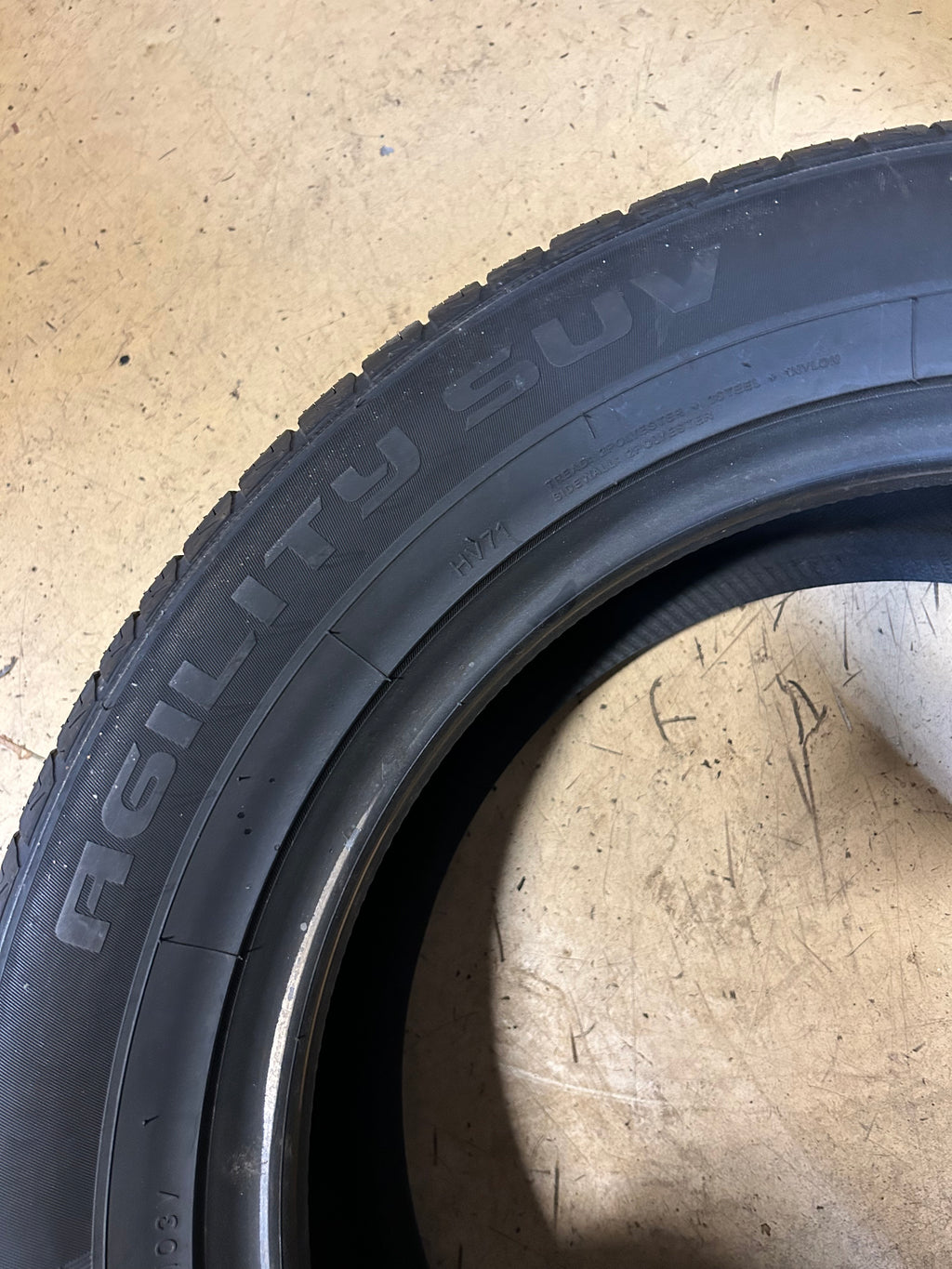 BLACKHAWK AGILITY SUV BSW P 245 55 19 103V ALL SEASON TIRE 4120187V