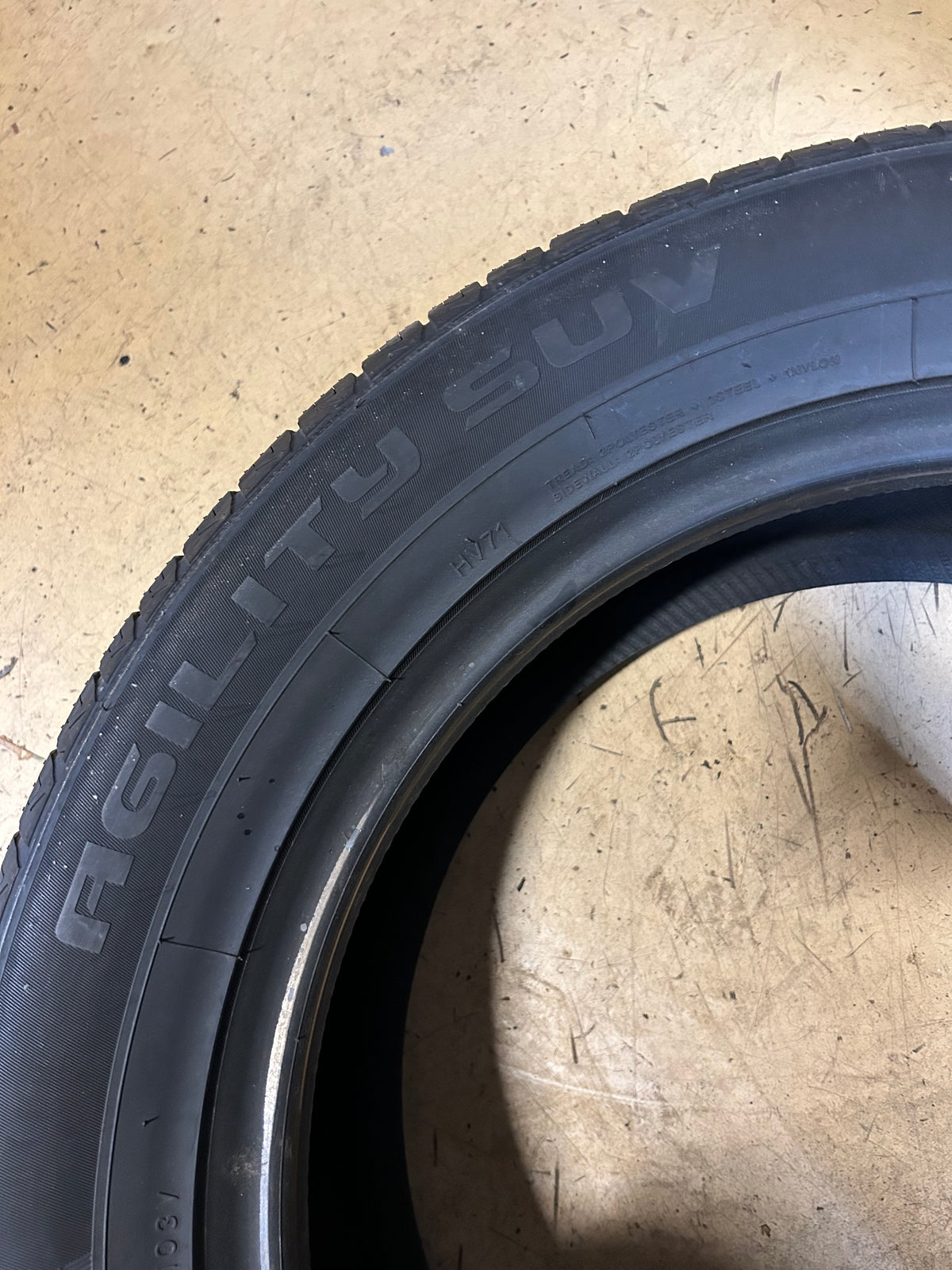 BLACKHAWK AGILITY SUV BSW P 245 55 19 103V ALL SEASON TIRE 4120187V