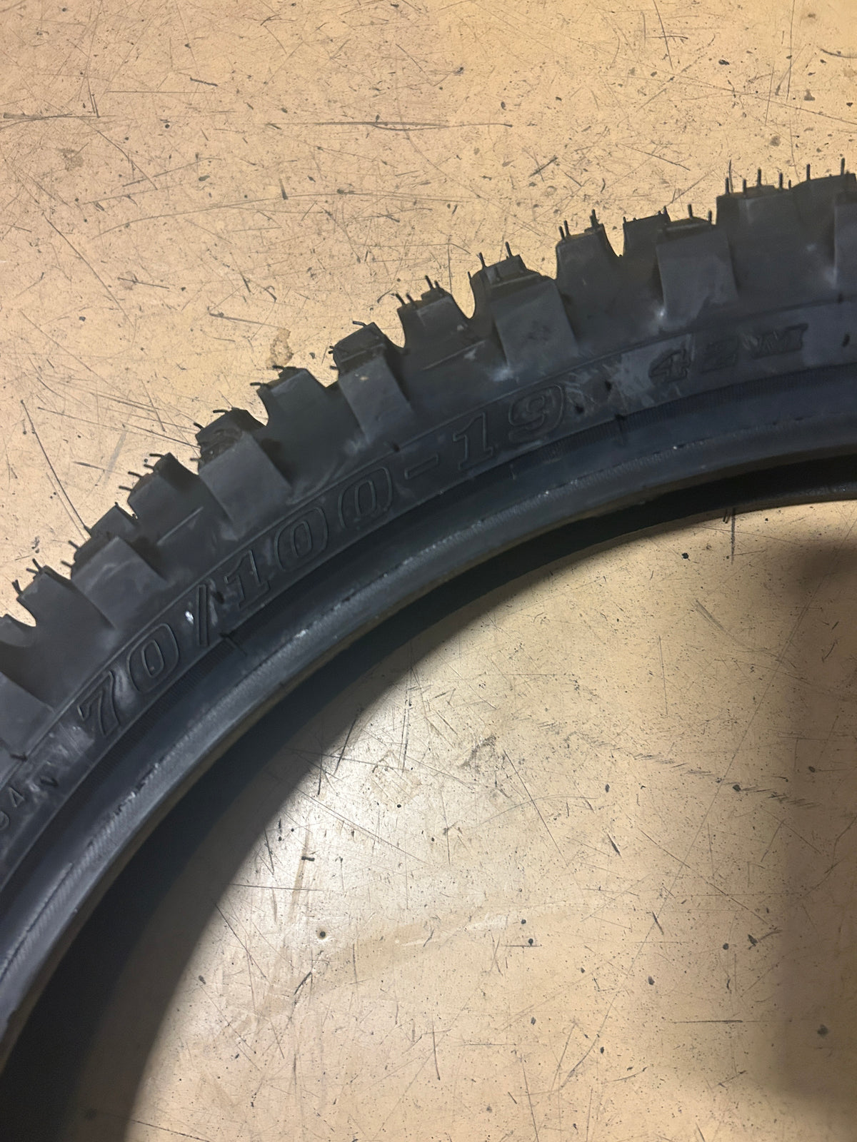 DUNLOP GEOMAX MX54 BSW  70 100 19 42M  DUAL DIRT BIKE TIRE 45278505