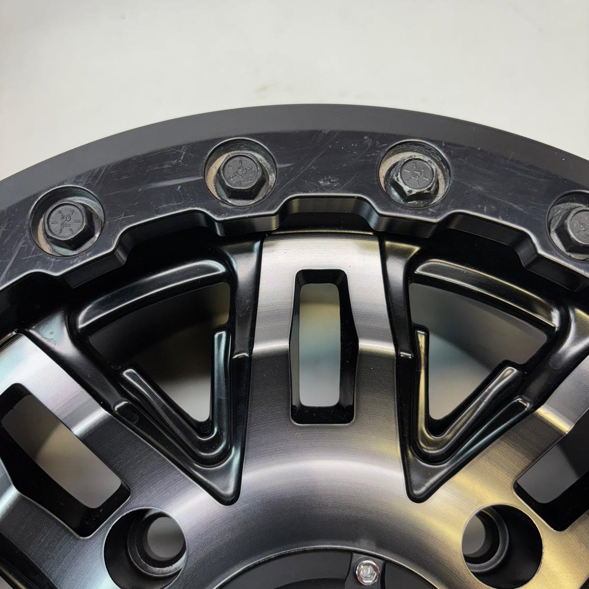 2 TUSK TETON BEADLOCK ATV/UTV MACHINED/BLACK WHEELS 14X7 4/156 ET+30 1852790004