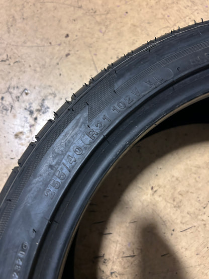 NOS ACCELERA IOTA ST68 BSW P 255 40 21 102V XL ALL SEASON TIRE 1200043167