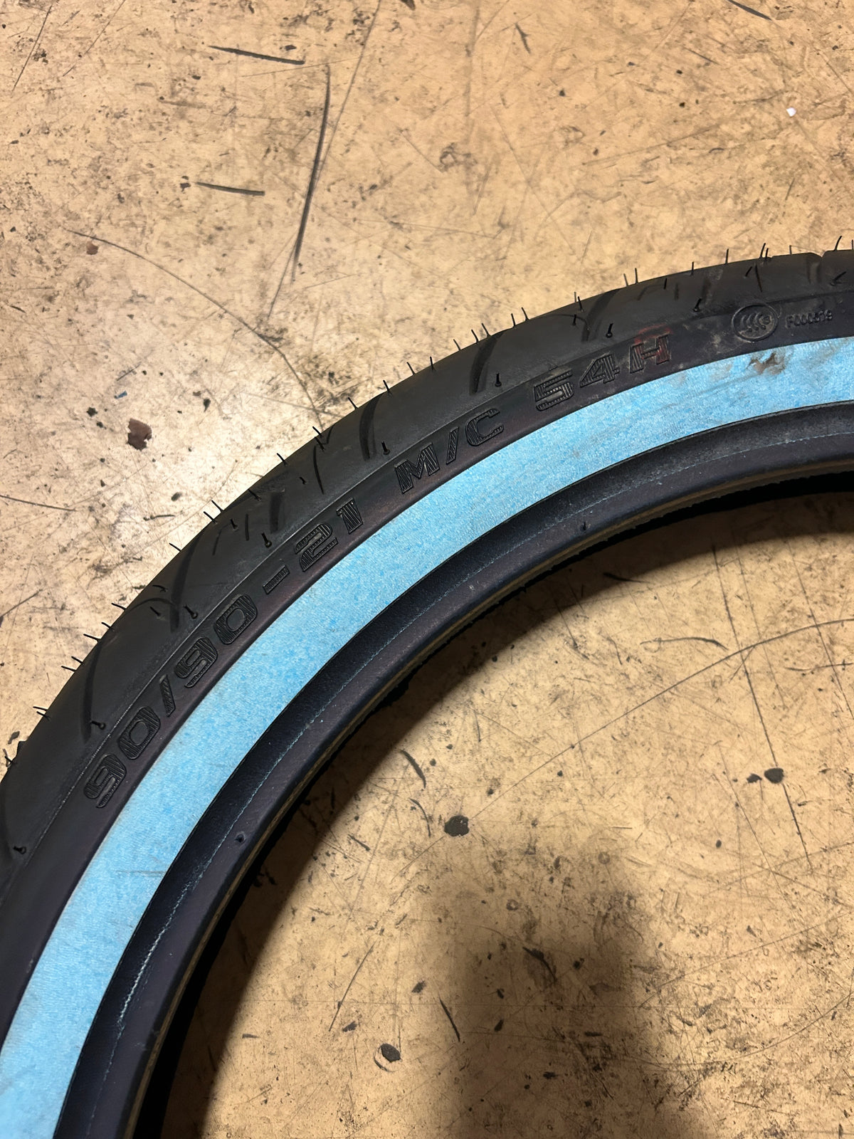 SHINKO SR777 NWW 90 90 21 54H FRONT MOTORCYCLE TIRE 874182