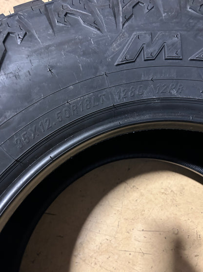 MAXXIS RAZR AT BSW LT 35 12.5 18 128Q 12PLY ALL TERRAIN TIRE TL00050100