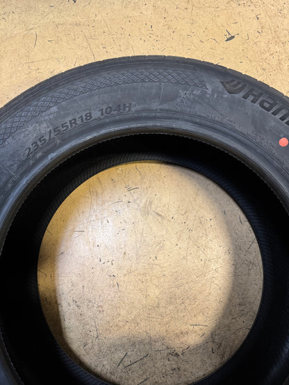 2 HANKOOK ION EVO AS SUV (FOAM) BSW P 235 55 18 104H XL ALL SEASON TIRE 1035617