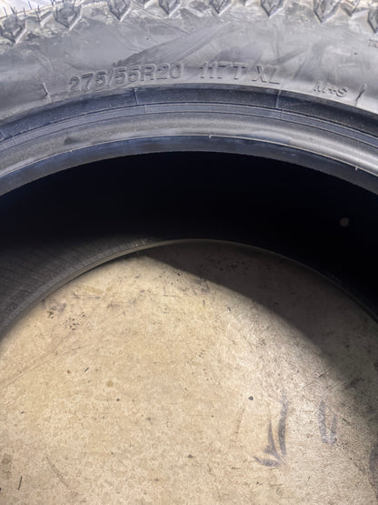 NOS MILETRIP TP55 A/T RWL P 275 55 20 117T XL ALL TERRAIN TIRE MT2755520TP55