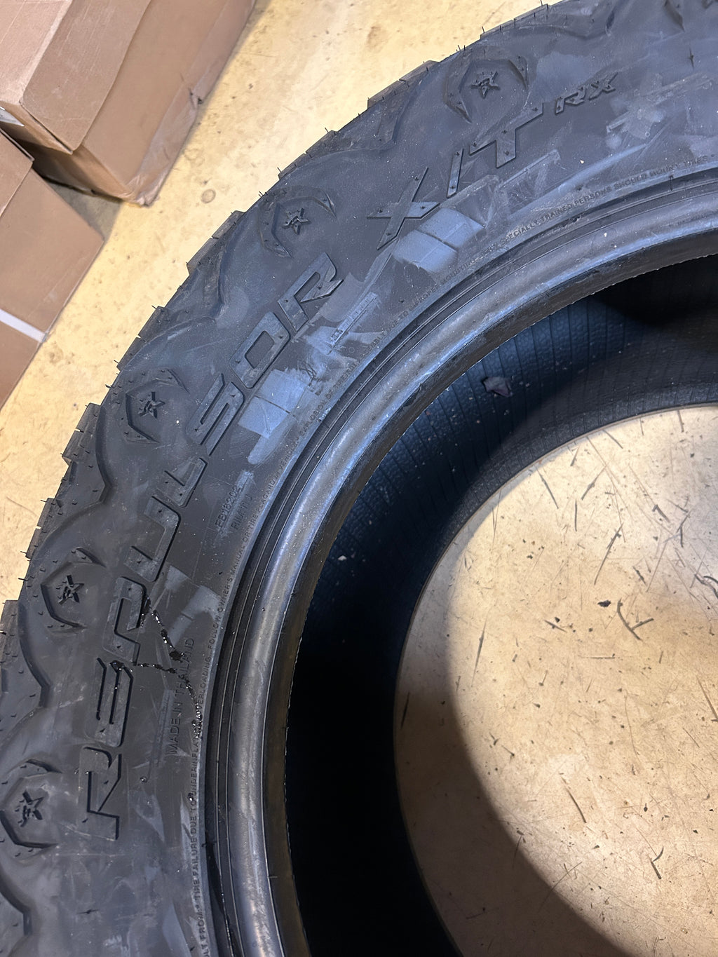 RBP REPULSOR X/T RX BSW LT 35 13.5 20 124Q 10PLY RUGGED TIRE RBPSTXT20135010