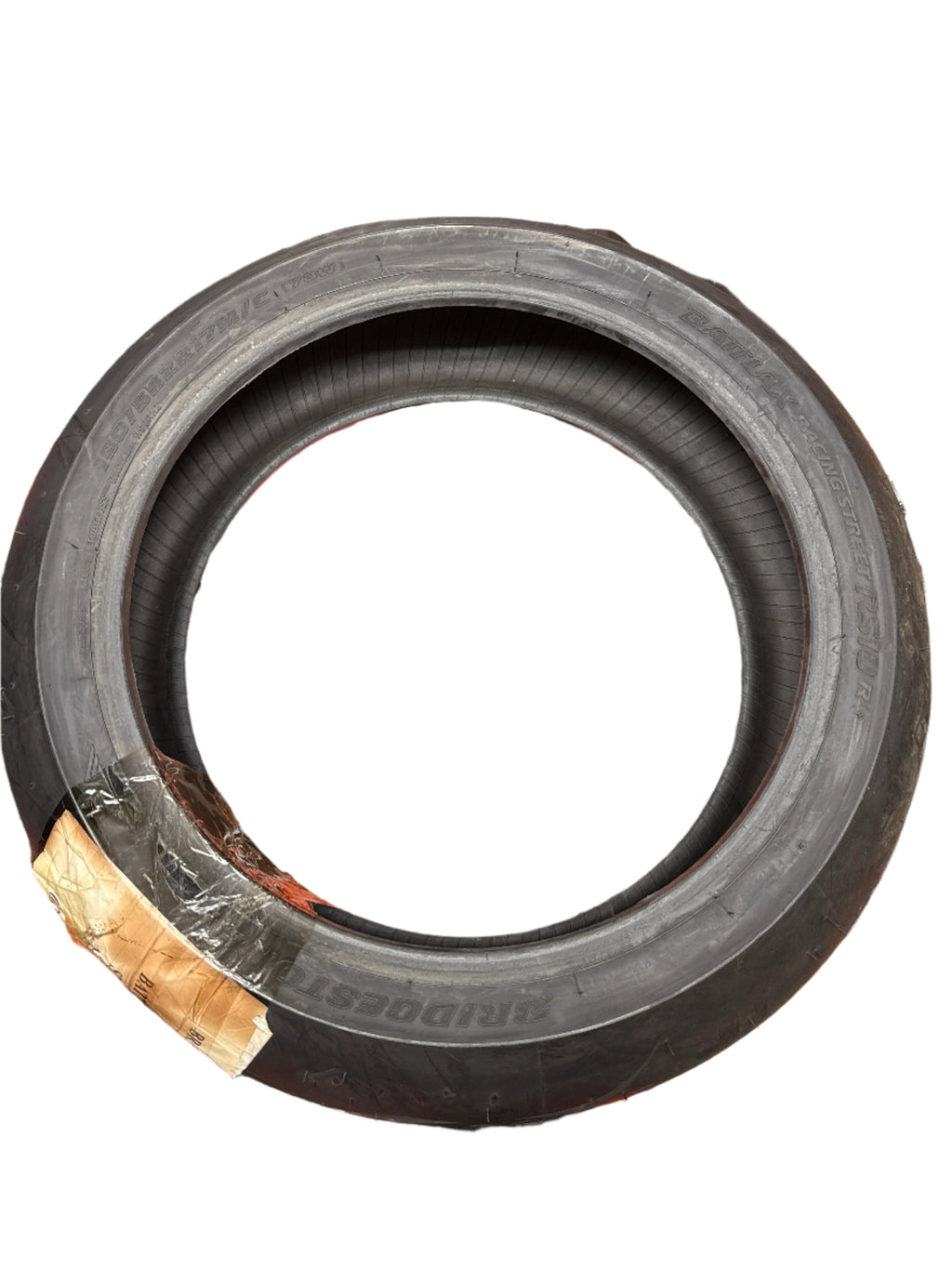 NOS BRIDGESTONE BATTLAX RACING STREET RS10 180 55 17 73W REAR MOTORCYCLE TIRE 004637