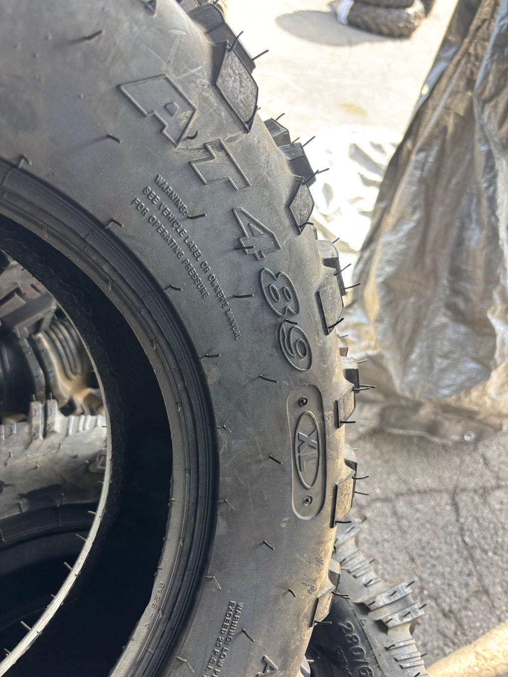 NOS CARLISLE AT489 XL BSW AT 25 8 12 ATV/UTV TIRE 560490