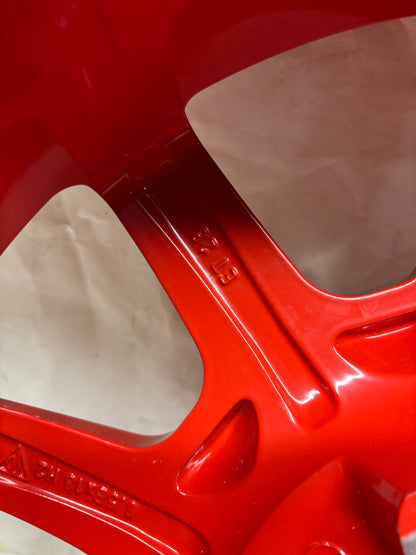 PORSCHE CAYENNE 11-18 SPARE WHEEL 18X6.5 ET28 5X130 TIRE 195/75R18 106P RED 7P0 601 027 A