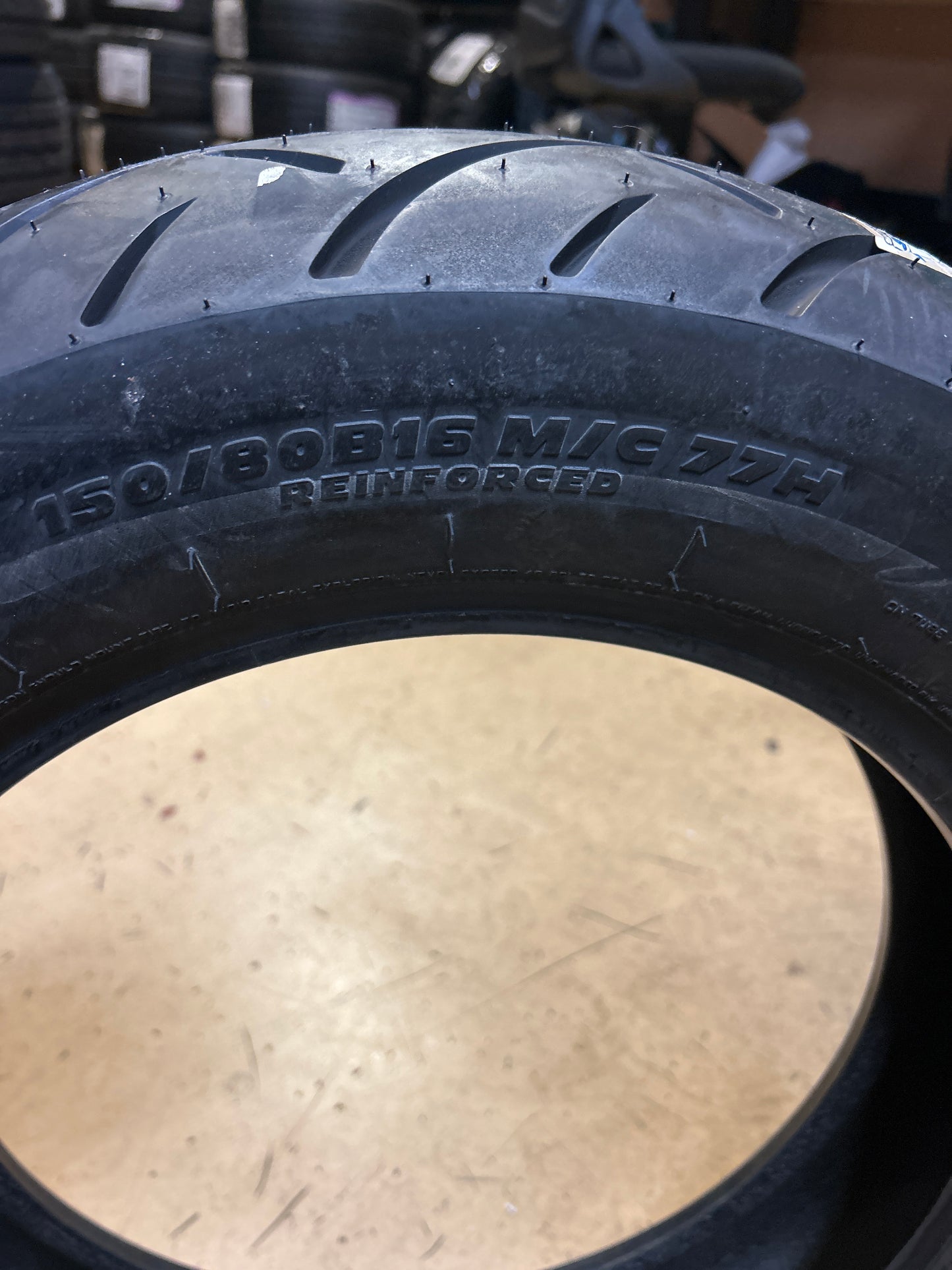 METZELER M888 MARATHON ULTRA BSW 150 80 16 77H REAR MOTORCYCLE TIRE 2318600