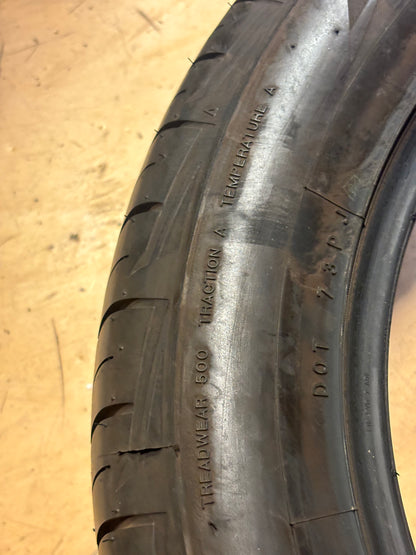 USED 9/32" OF 9.6/32" OS TOYO EXTENSA SPORT II 245 50 16 97V SL TIRE 196460 DEALER TAKE OFF ALL SEASON