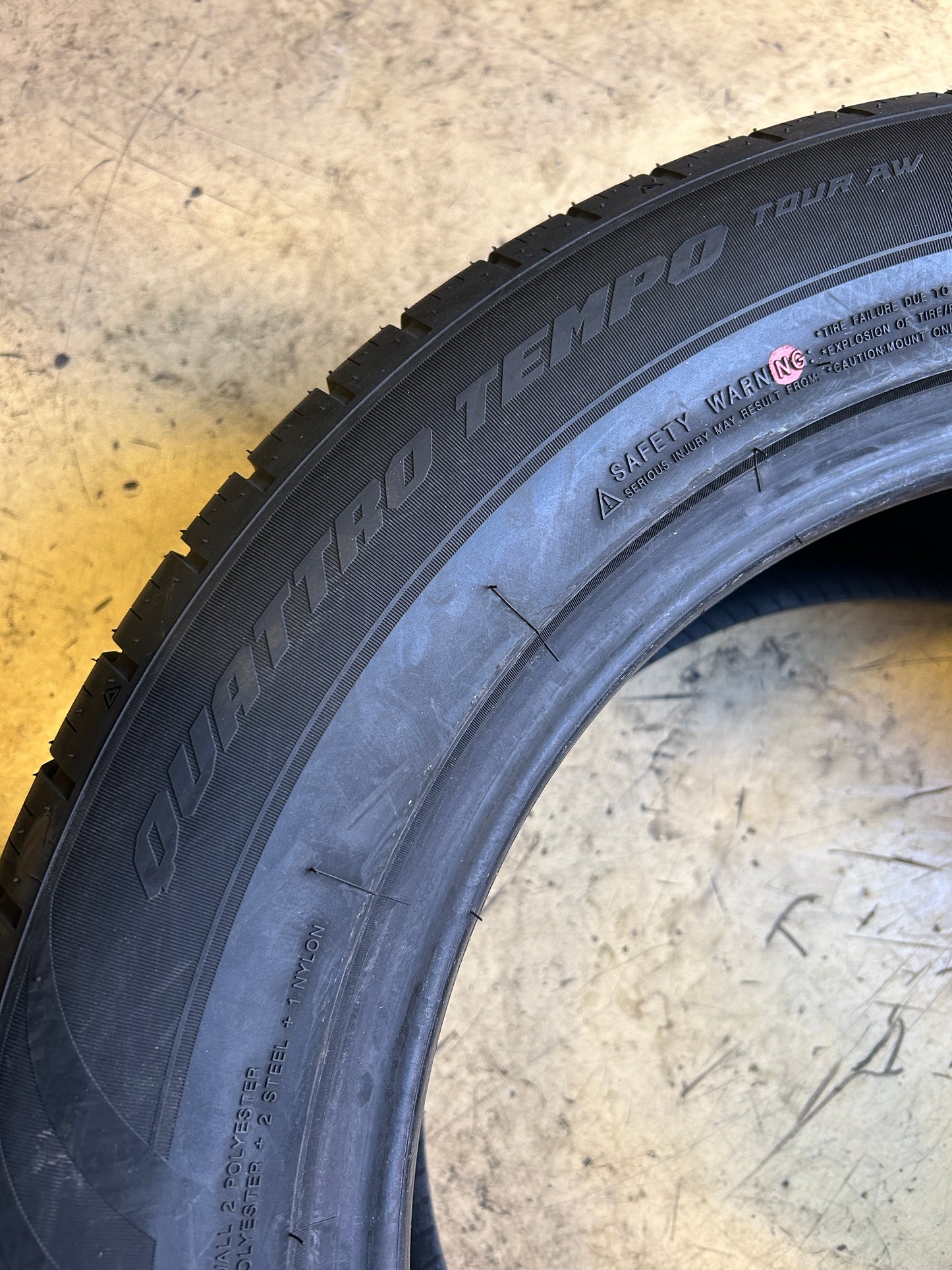 LEXANI QUATTRO BSW TEMPO TOUR AW P 255 55 18 109V XL TIRE LXSMQTT1855050