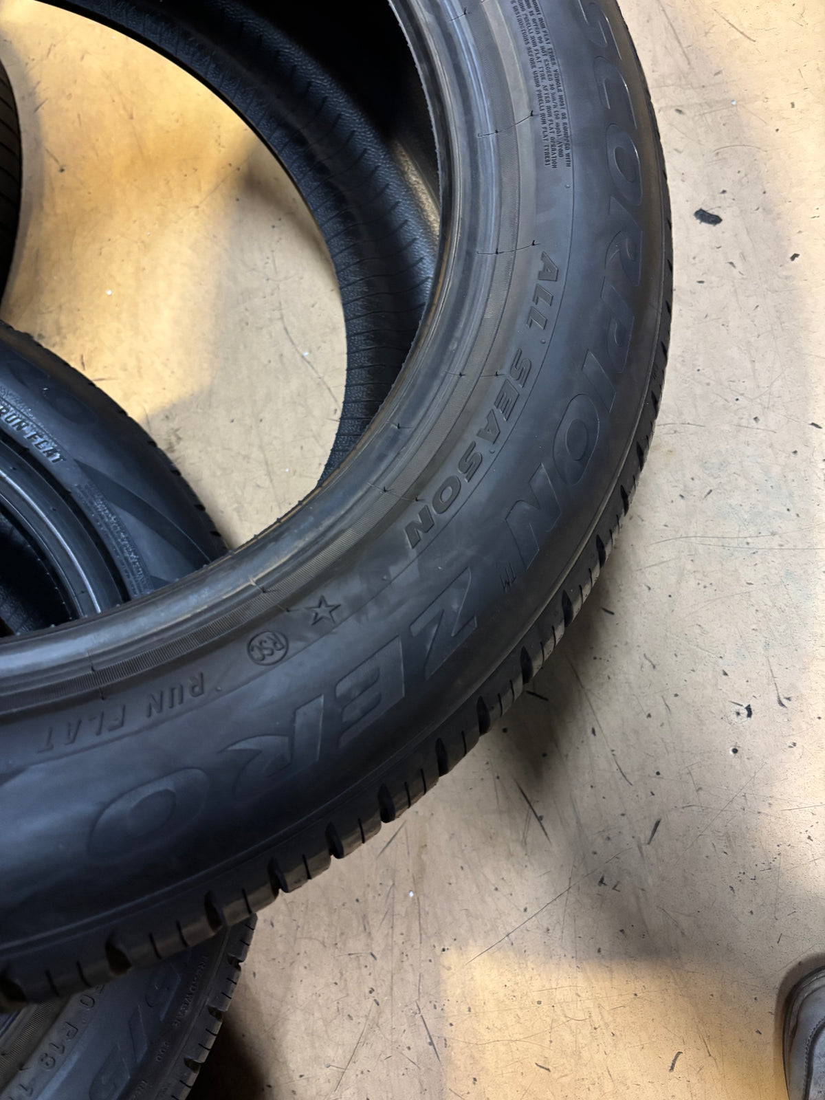 NOS PIRELLI SCORPION ZERO A/S BMW RUNFLAT P 265 50 19 110H XL TIRE 2811800