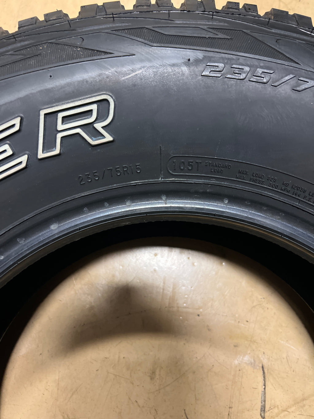 NEW COOPER DISCOVERER A/T OWL P 235 75 15 105T SL ALL TERRAIN TIRE 90000032674 (Copy)