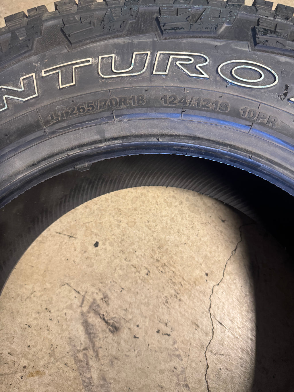 GT RADIAL ADVENTURO ATX OWL LT 265 70 18 124/121S 10PLY ALL TERRAIN TIRE AS160