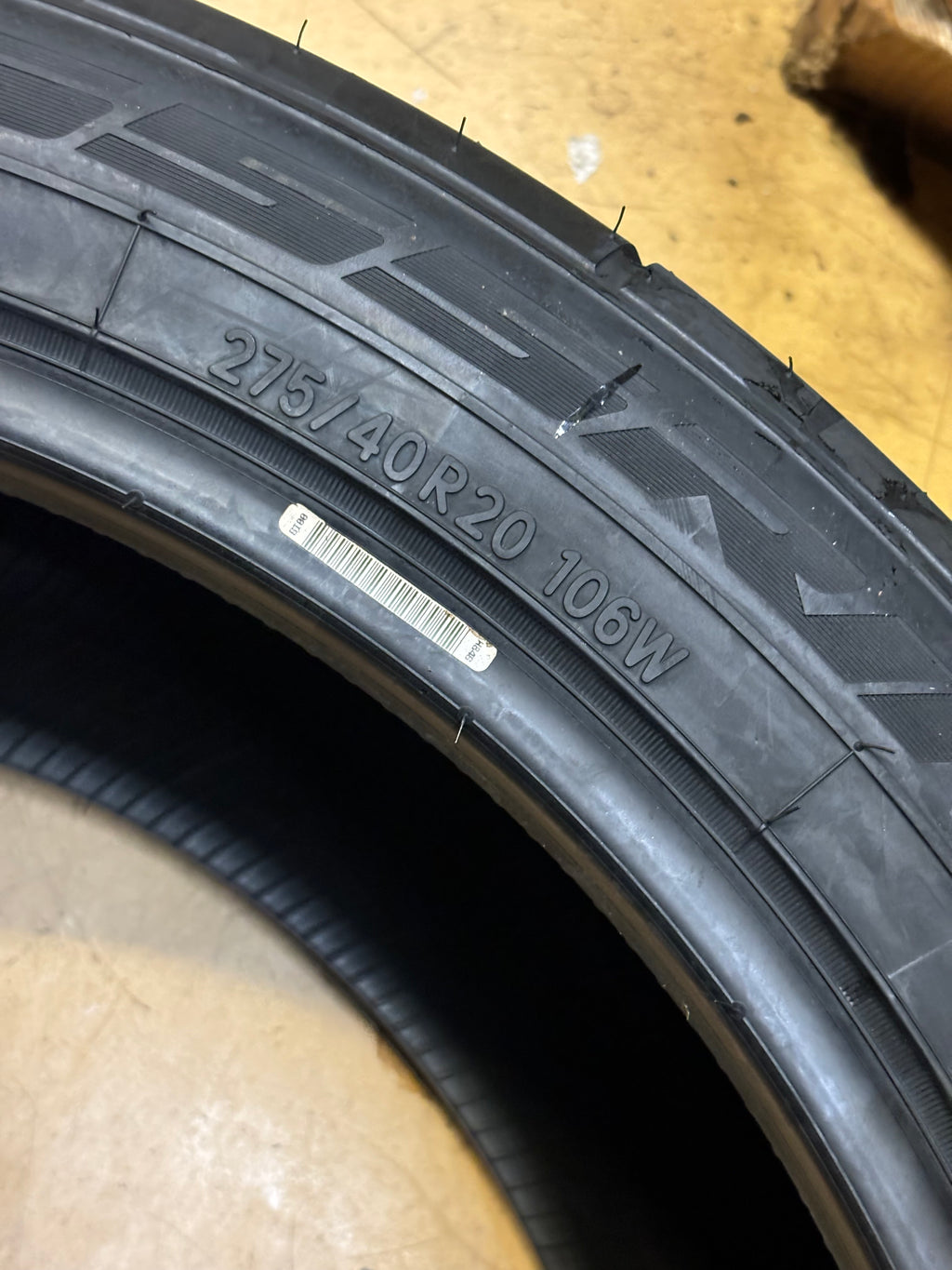 NITTO NT555 RII BSW P 275 40 20 106W XL COMPETITION DRAG TIRE 108660