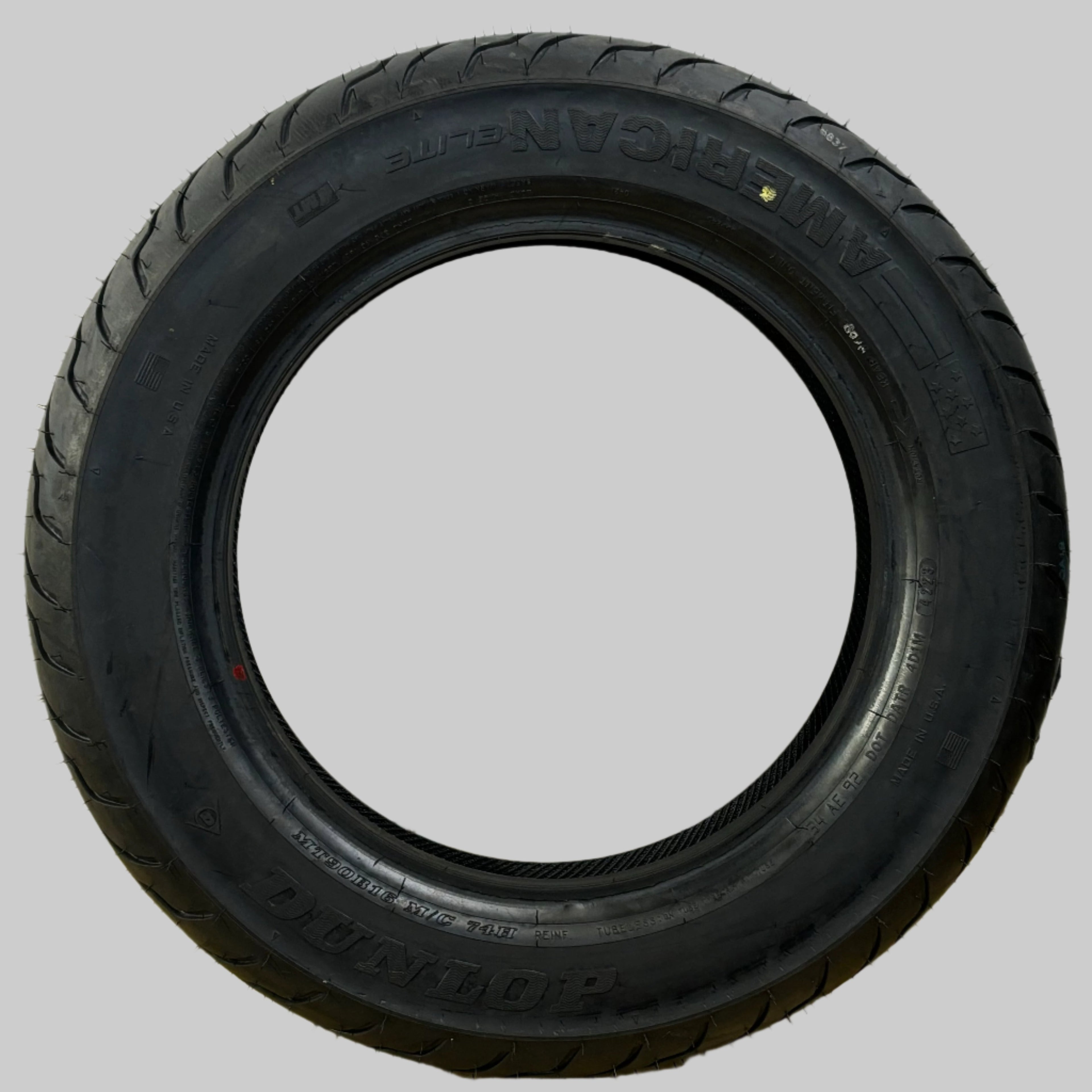 DUNLOP AMERICAN ELITE BSW MT 90 16 74H REAR MOTORCYCLE TIRE 45131425