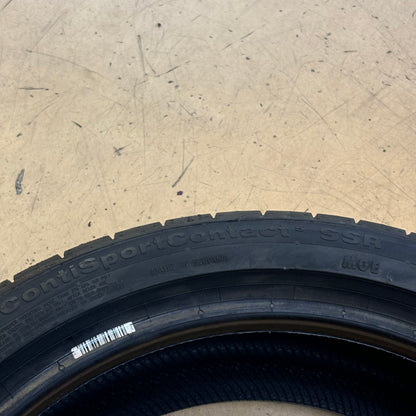 2 CONTINENTAL CONTISPORT CONTACT 5 SSR (MOE) P 225 40 18 92W XL TIRE 03586880000 ALL SEASON MERCEDES