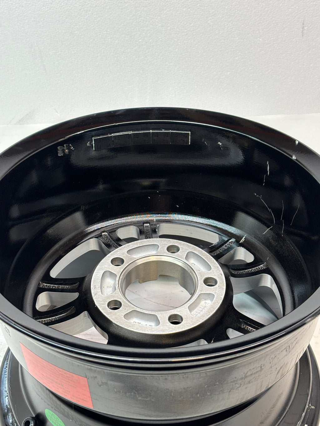 VISION 149 PATRIOT GLOSS BLACK MILLED WHEEL 15X10 5X4.75 ET -25 149-5161B-25