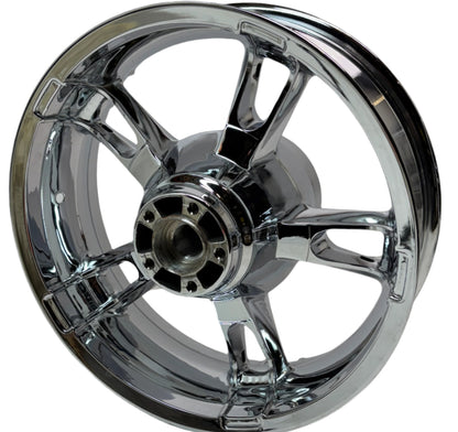 HARLEY DAVIDSON STYLE 19x3.5 FRONT & 16x5 REAR MOTORCYCLE WHEEL SET