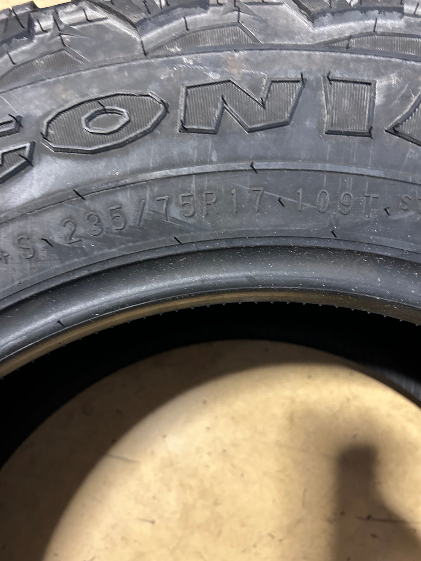 MILESTAR PATAGONIA A/T PRO BSW P 235 75 17 109T ALL TERRAIN TIRE 22021001