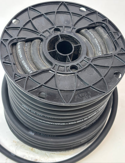 SPARTAN POWER WELDING LEAD & CAR BATTERY CABLE 600 VOLT, 2/0 AWG 95 FT