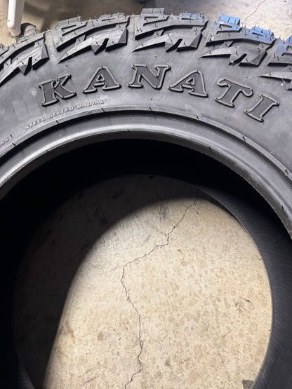 NOS KANATI MUD HOG M/T BSW LT 35 12.5 18 123Q 10PLY MUD TERRAIN TIRE L1835125E