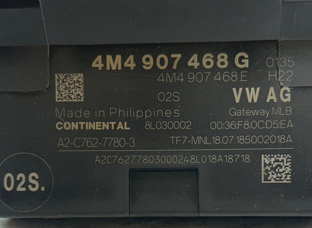 USED GENUINE PORSCHE 992 CAYENNE CONTROL UNIT FOR GATEWAY PAB907468T