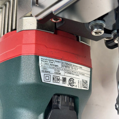 METABO PORTABLE BEVELING MACHINE 10MM SIZE KFM 15-10 F