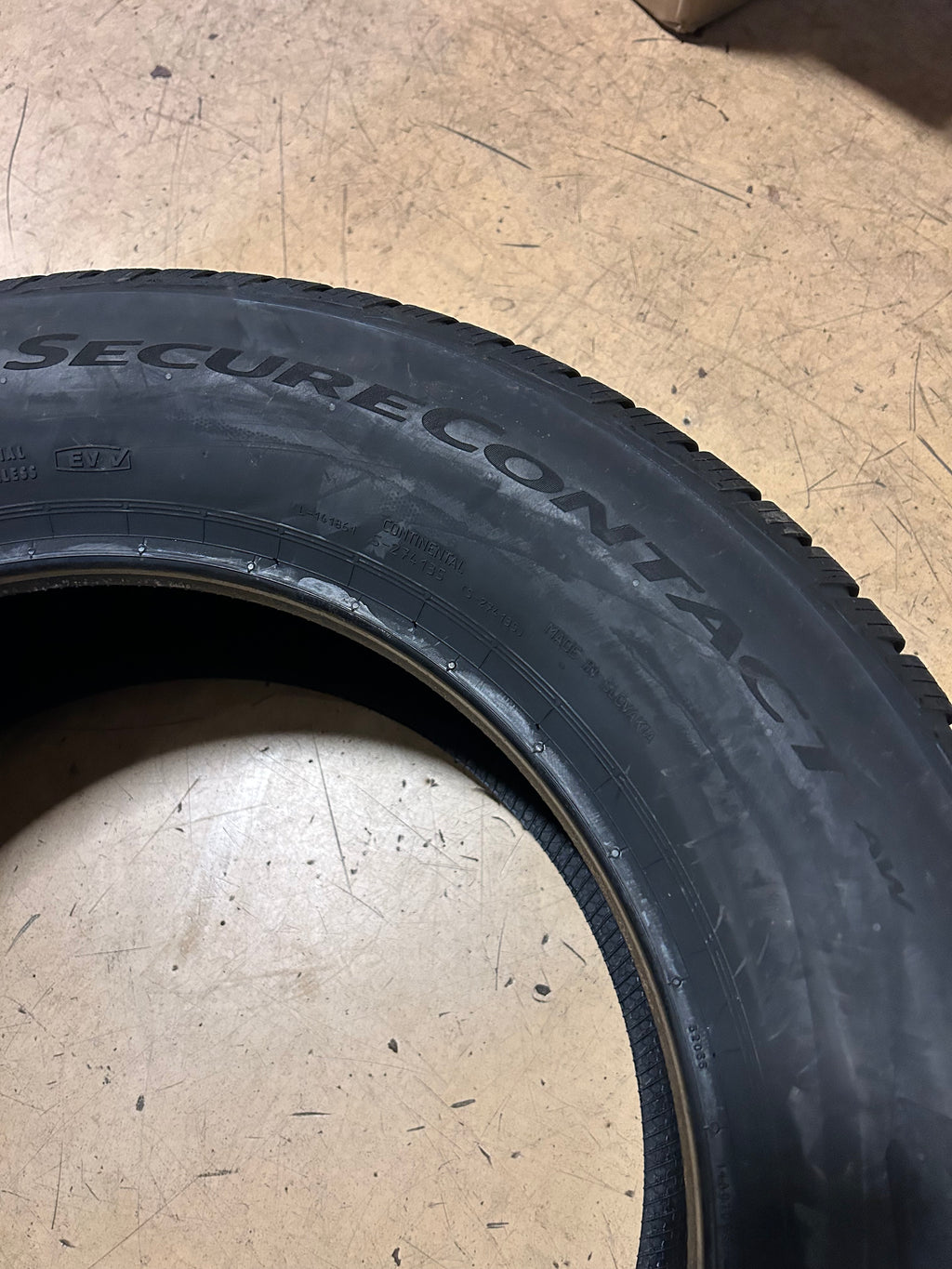 CONTINENTAL SECURE CONTACT AW P 225 65 17 102H ALL WEATHER TIRE 15582100000