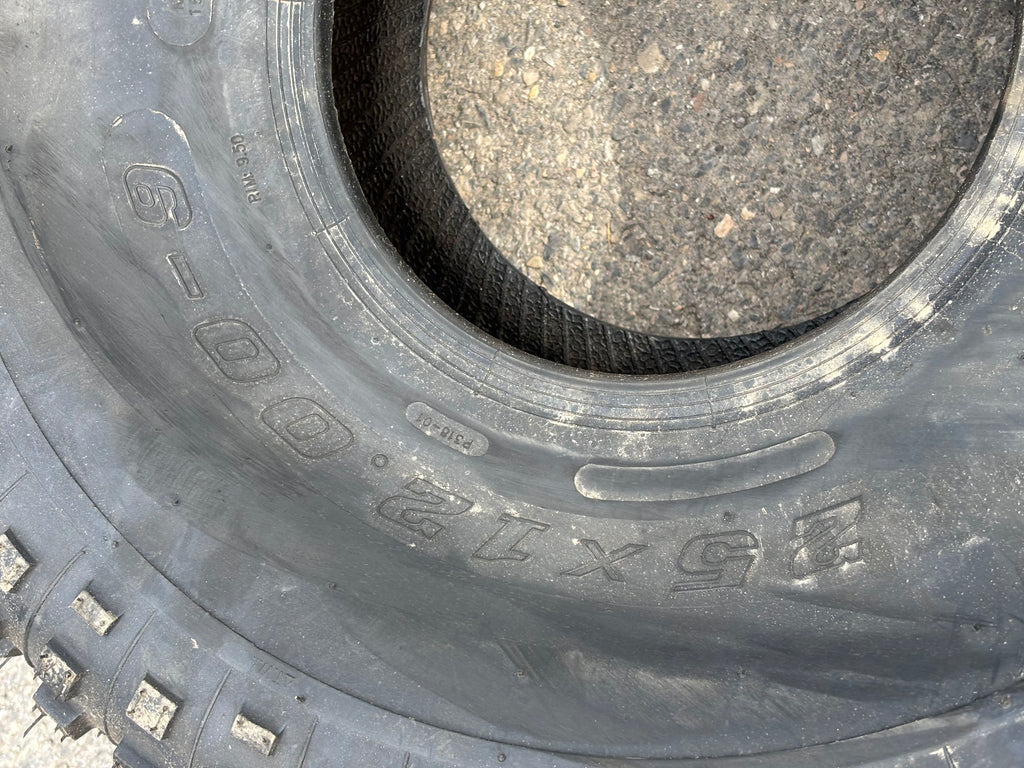 WANDA P318 BSW 25 12 9 2PLY ATV/UTV TIRE P318WD1