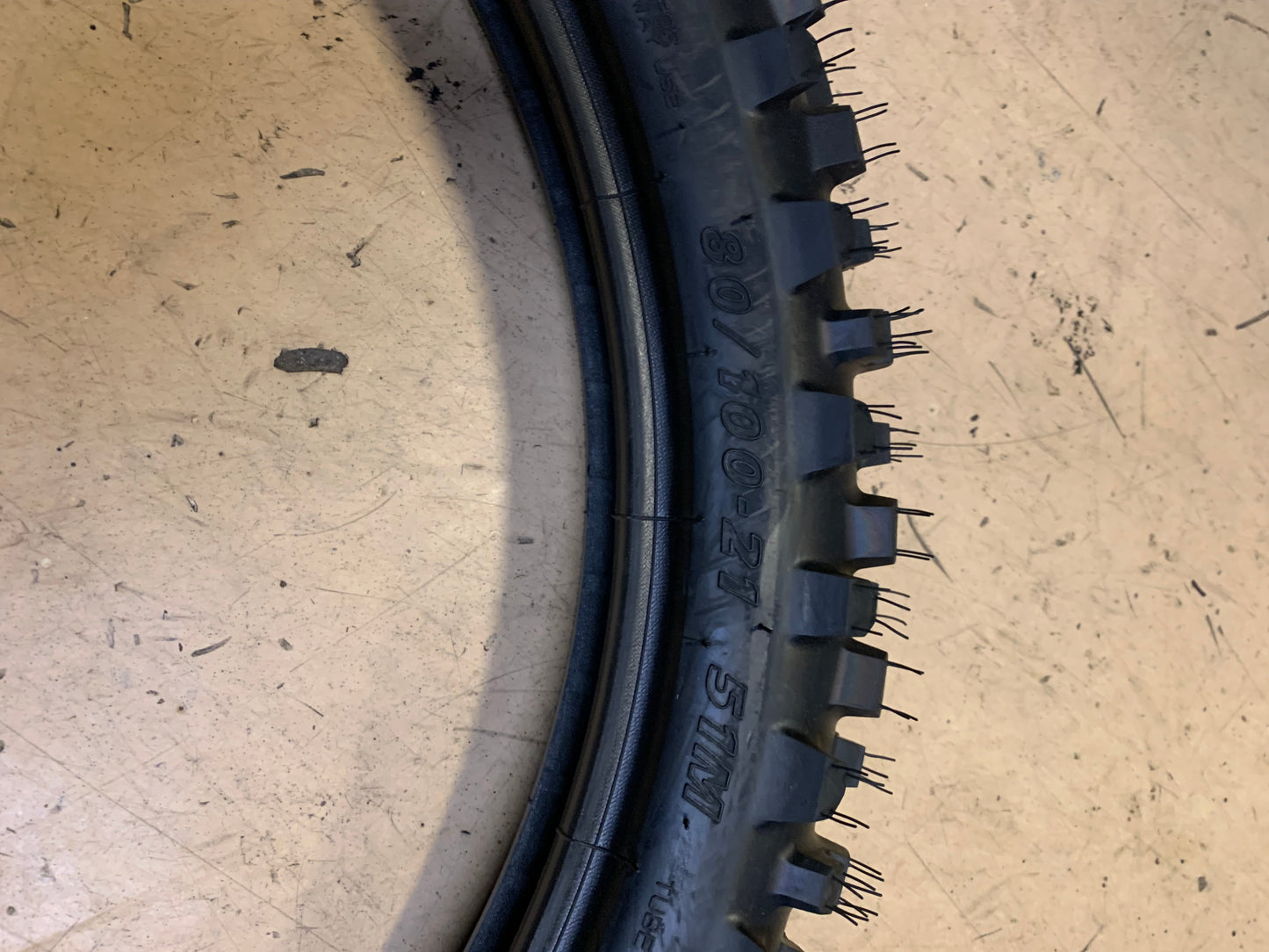 IRC ENDURO IX09W GEKKOTA BSW 80 100 21 51M FRONT MOTORCYCLE TIRE 107355