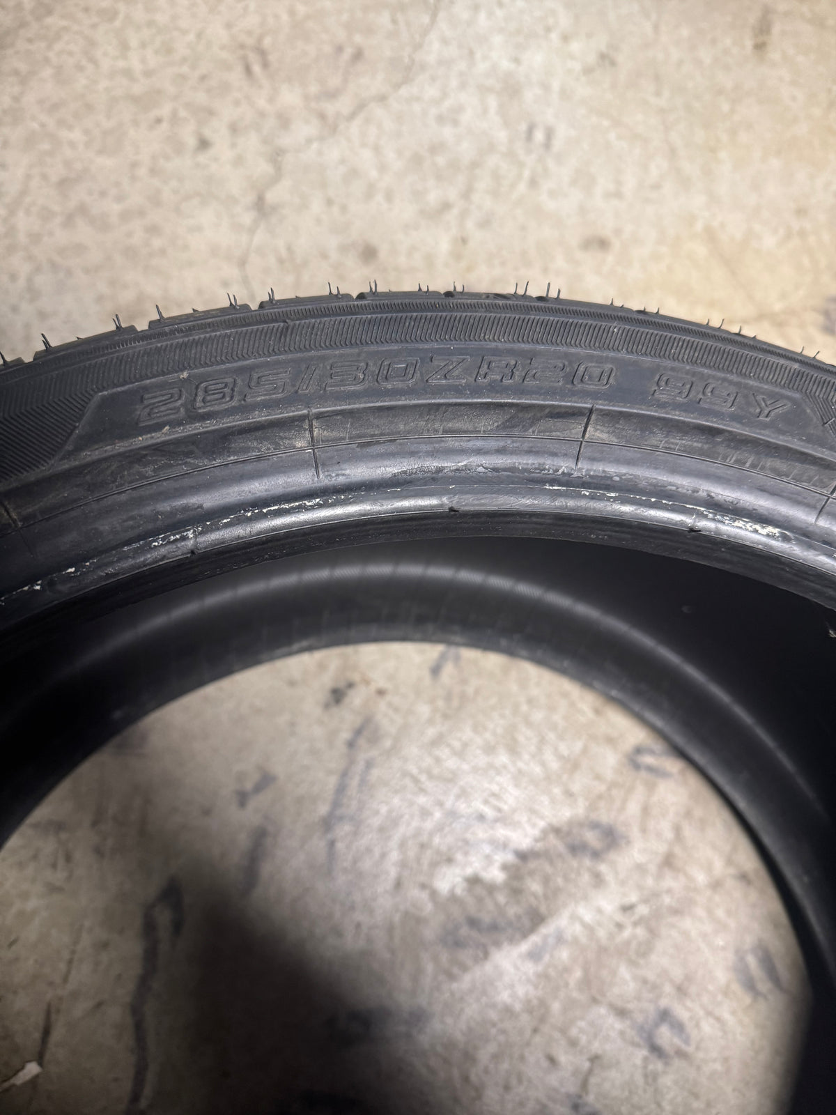 NOS SUMITOMO HTR Z5 BSW P 285 30 20 99Y XL PERFORMANCE TIRE HTR18