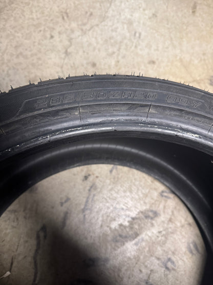 NOS SUMITOMO HTR Z5 BSW P 285 30 20 99Y XL PERFORMANCE TIRE HTR18