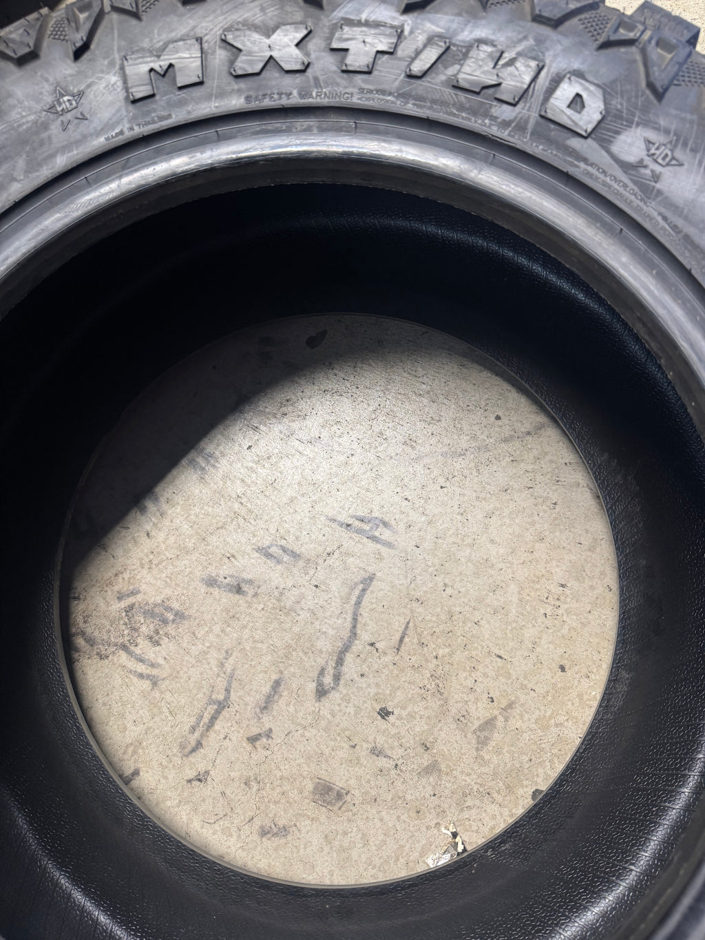 NOS VERSATYRE MXT/HD BSW LT 33 12.5 20 119Q 12PLY MUD TERRAIN TIRE TMXT04TF