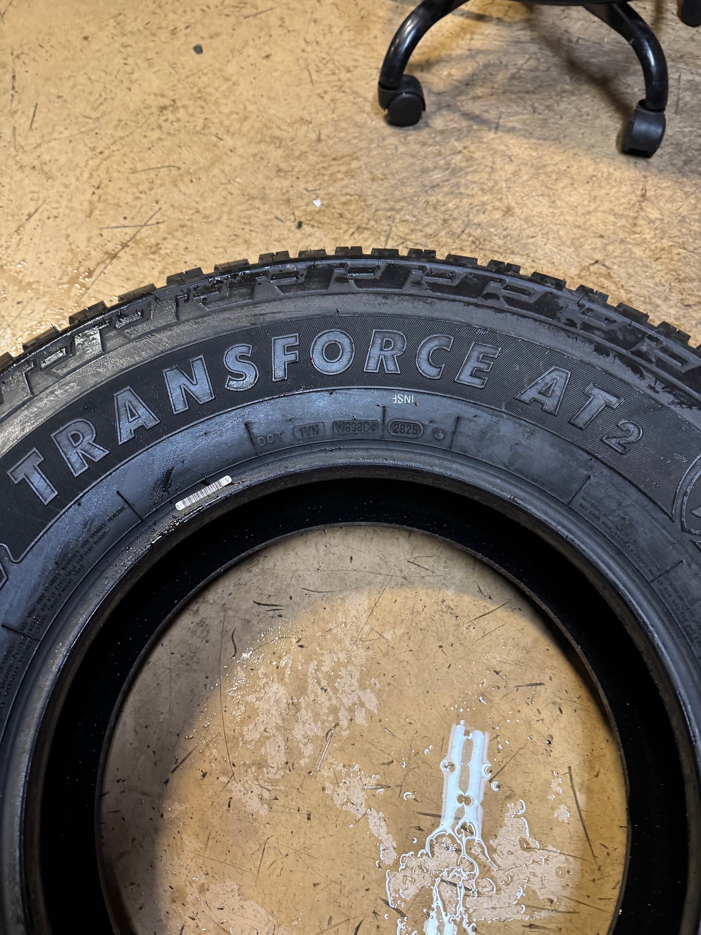 FIRESTONE TRANSFORCE AT2 BSW LT 265 75 16 123/120R 10PLY ALL SEASON TIRE 000182