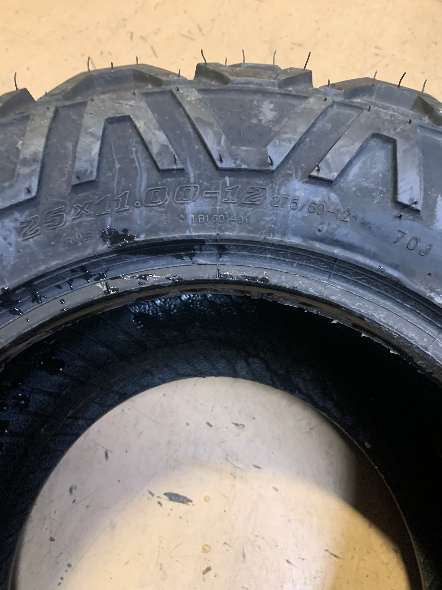 ZION FREE COUNTRY  BSW AT 25 11 12 70J 8 PLY ATV/UTV TIRE LB1601
