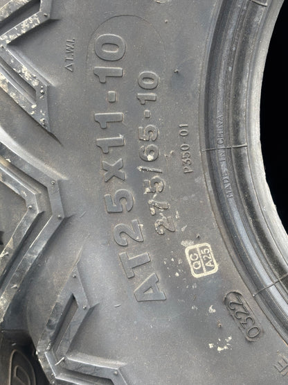 NOS WANDA P350 BSW AT 25 11 10 53F 6PLY ATV/UTV TIRE 10249