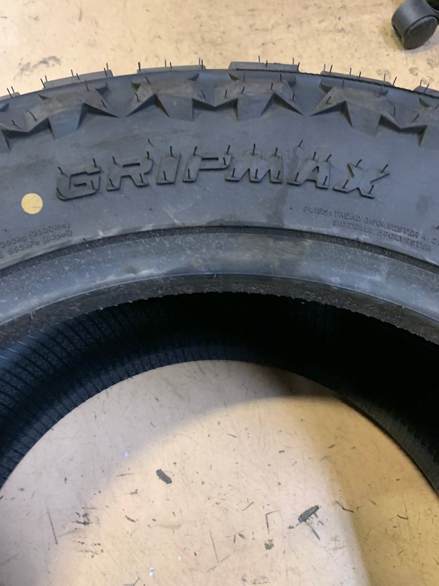 GRIPMAX MAXGRIP X/T BSW LT 33 12.5 20 119S 12 PLY EXTREME TERRAIN TIRE NA1672689