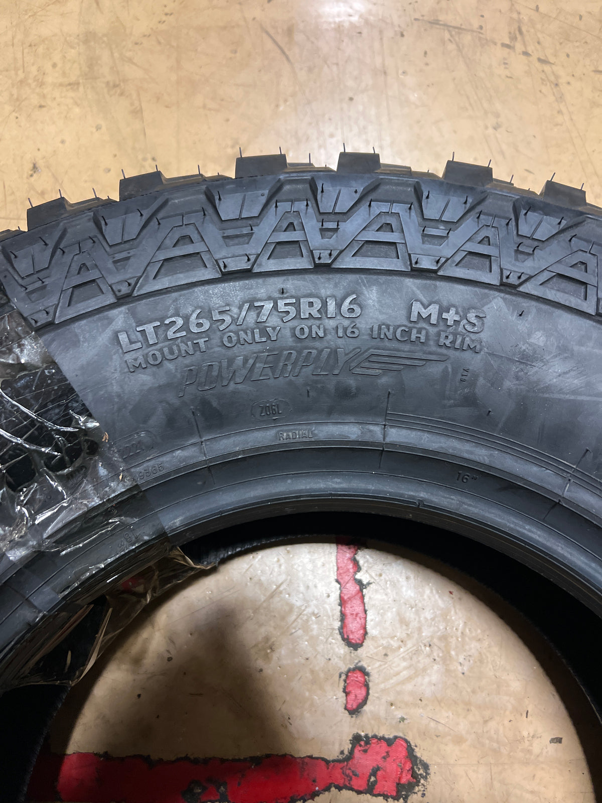 MICKEY THOMPSON BAJA ATZ P3 LT 265 75 16 123/120Q LRE ALL TERRAIN TIRE 90000001913