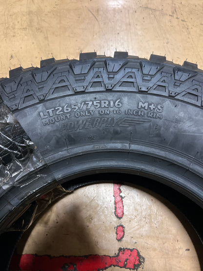 MICKEY THOMPSON BAJA ATZ P3 LT 265 75 16 123/120Q LRE ALL TERRAIN TIRE 90000001913
