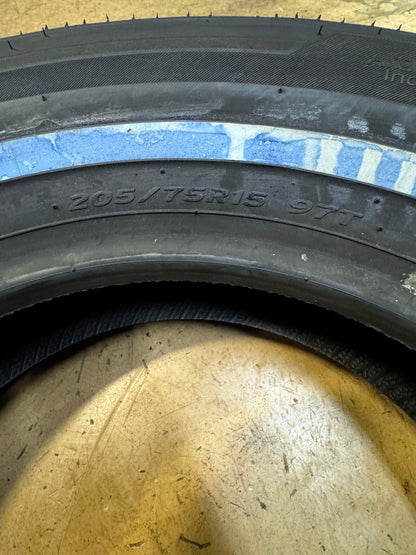 HANKOOK KINERGY ST H735 NWW P 205 75 15 97T ALL SEASON TIRE 1024737
