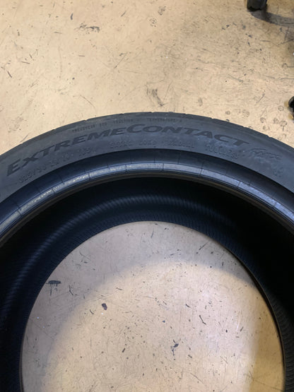 CONTINENTAL EXTREME CONTACT FORCE BSW P  325 30 19 105W XL SUMMER TIRE 0312232