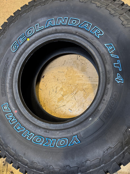 YOKOHAMA GEOLANDAR A/T4 G018 OWL LT 33 12.5 15 108S 6PLY ALL TERRAIN TIRE 110101805