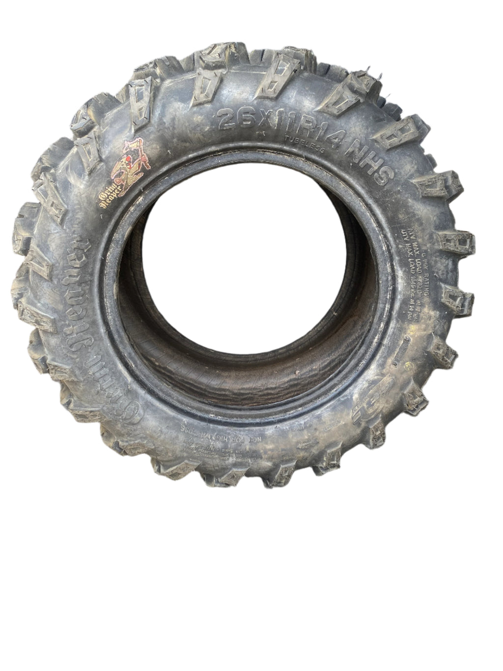 NOS GBC GRIM REAPER 26 11-14 UTV/ATV TIRE 142611