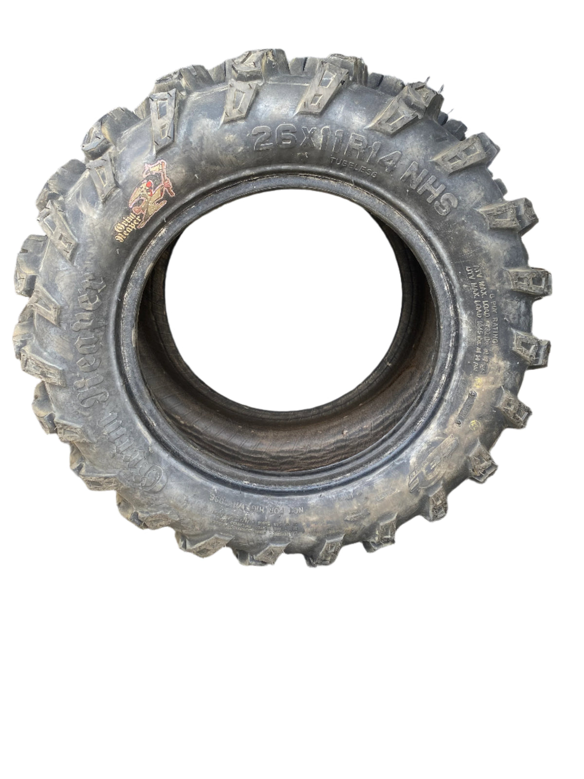 NOS GBC GRIM REAPER 26 11-14 UTV/ATV TIRE 142611