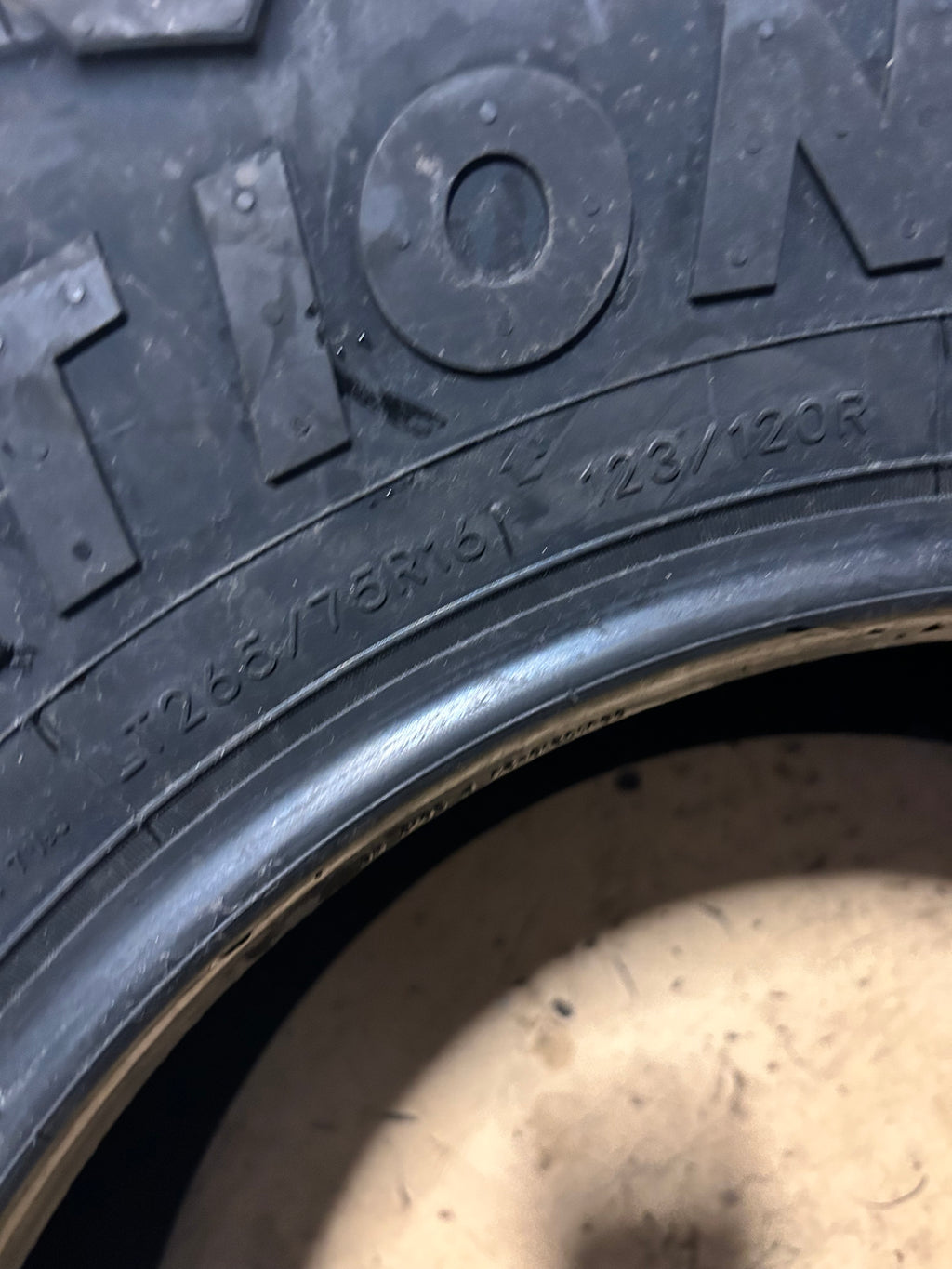 NATIONAL COMMANDO A/T 4S LT 265 75 16 123/120R 10PLY ALL TERRAIN TIRE NLT39