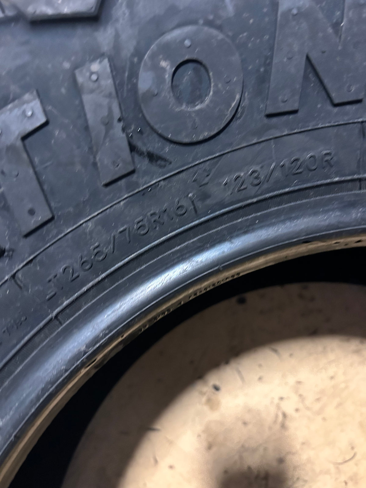 NATIONAL COMMANDO A/T 4S LT 265 75 16 123/120R 10PLY ALL TERRAIN TIRE NLT39