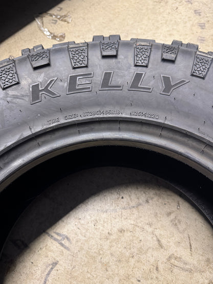 NOS KELLY SAFARI TSR BSW LT 285 65 18 125/122Q 10PLY ALL TERRAIN TIRE 357015298
